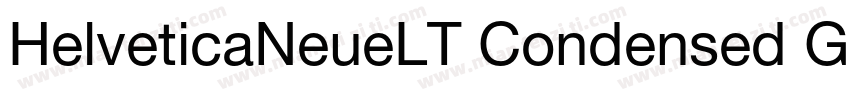 HelveticaNeueLT Condensed GBpc EUC 字体转换